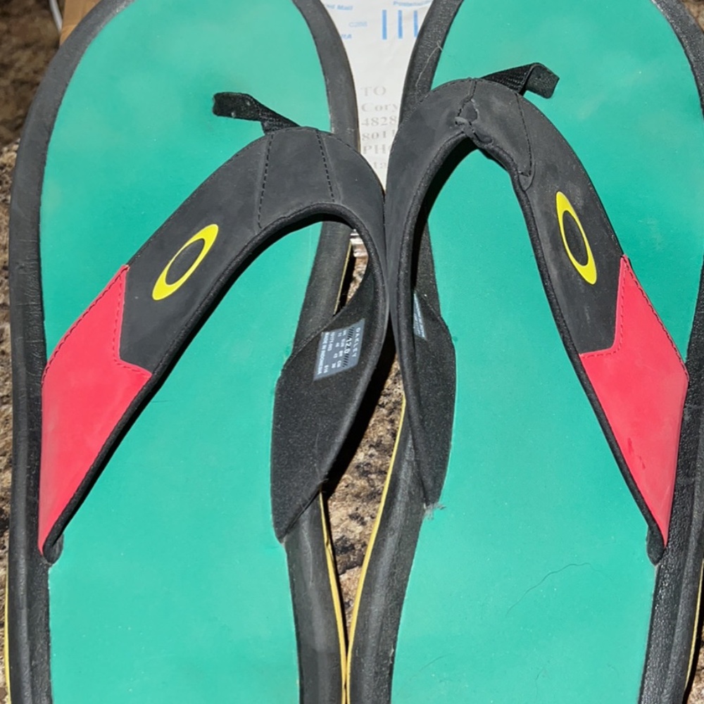 Oakley Flip Flops size 12